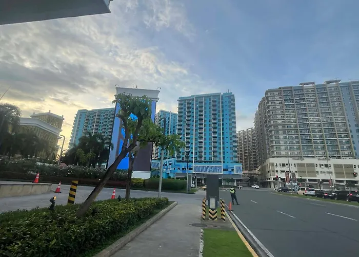 شقة Gentry Manor Wifi Tv&balcony View Near Okada Naia مانيلا